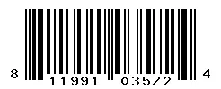 UPC barcode 811991035724
