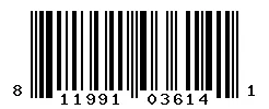 UPC barcode 811991036141