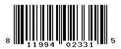 811994023315 barcode