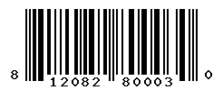 UPC barcode number 812082800030