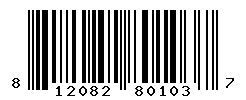 upc 812082801037 barcode image