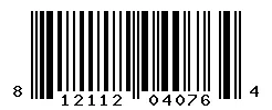 812112040764 barcode