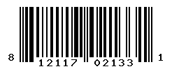 UPC barcode number 812117021331