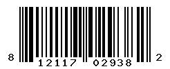 UPC barcode number 812117029382
