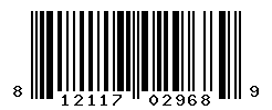 UPC barcode number 812117029689