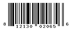 UPC barcode number 812130020656