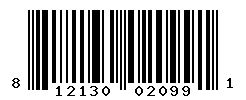 UPC barcode number 812130020991