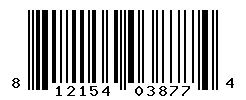 812154038774 barcode