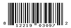 UPC barcode number 812219030972