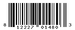 upc 812227014803 barcode image