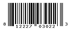 UPC barcode number 812227030223