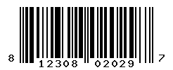 UPC barcode number 812308020297