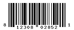 UPC barcode number 812308028521