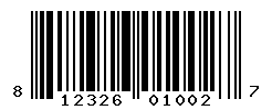 UPC barcode number 812326010027