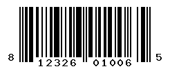 upc 812326010065 barcode image