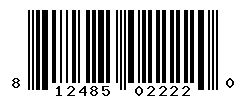 UPC barcode number 812485022220