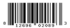UPC barcode 812696020893