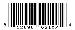 UPC barcode 812696021074