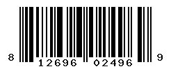 UPC barcode 812696024969