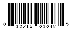 UPC barcode number 812715010485