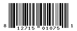 upc 812715010751 barcode image