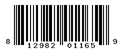 UPC barcode number 812982011659
