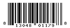 UPC barcode 813048011798