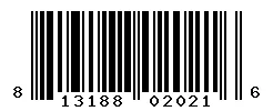 UPC barcode 813188020216