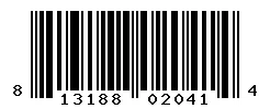 UPC barcode 813188020414