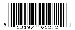 upc 813197012721 barcode image