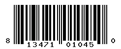 UPC barcode 813471010450