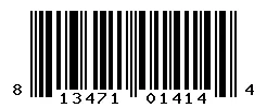 UPC 813471014144 barcode image