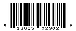 UPC barcode number 813655029025
