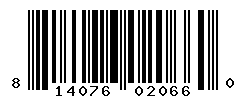 upc 814076020660 barcode image