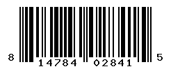 UPC barcode number 814784028415