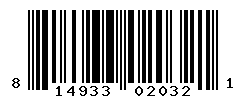UPC barcode number 814933020321