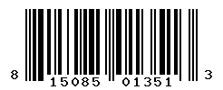 UPC barcode 815085013513