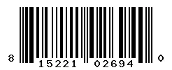 815221026940 barcode