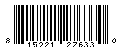 UPC barcode number 8152210276330