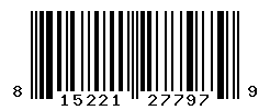 UPC barcode number 8152210277979