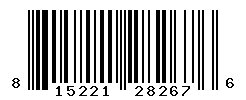 UPC barcode number 8152210282676