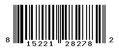 UPC barcode number 8152210282782