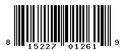 815227012619 barcode