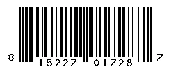 815227017287 barcode