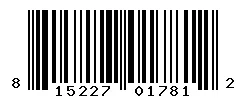 815227017812 barcode