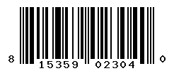 UPC barcode number 815359023040
