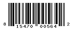 UPC barcode number 815470005642