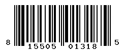 815505013185 barcode