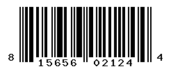 UPC barcode number 815656021244