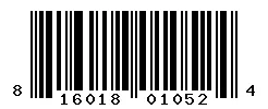 UPC barcode 816018010524